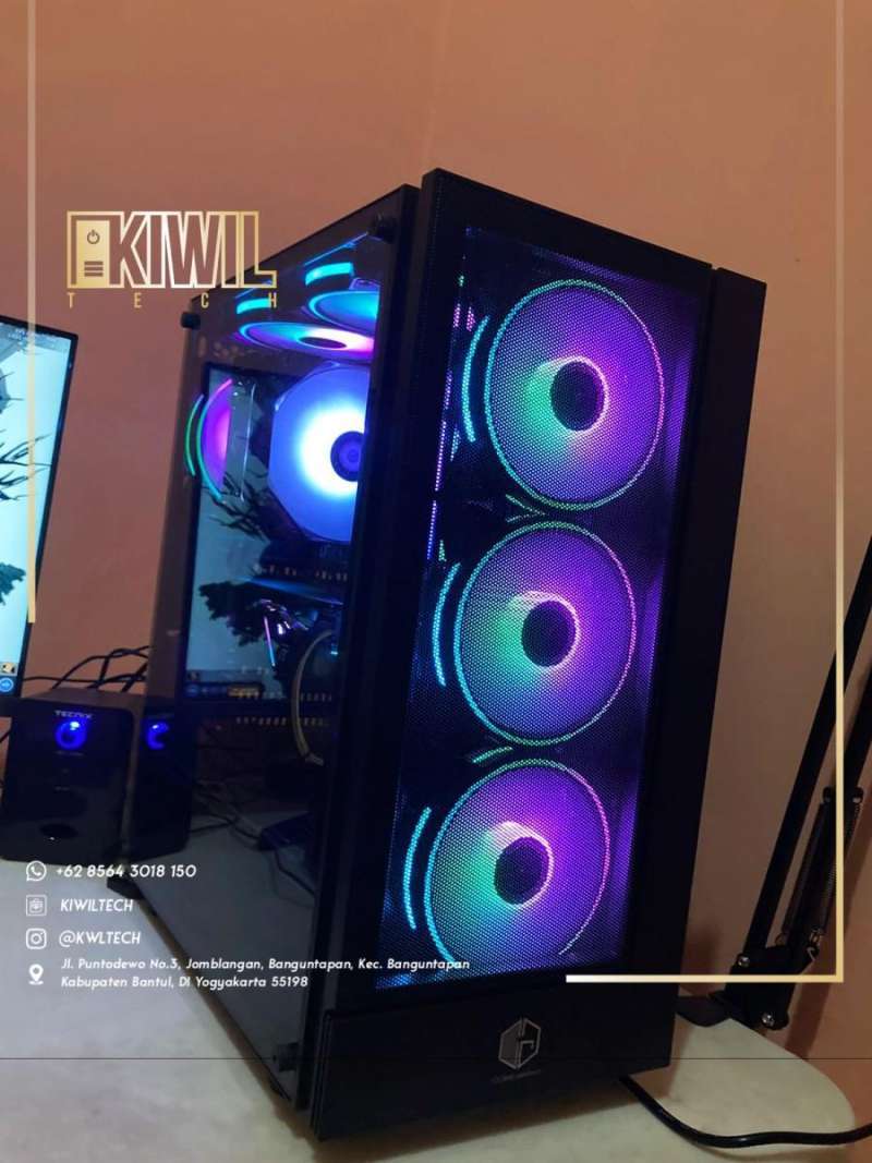 Jual Custom Spek PC Gaming, PC Editing, Workstation Intel i5 Gen 12 ft
