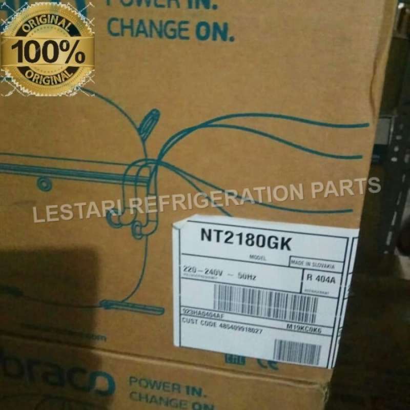 Promo Compressor NT2180GK 1 220240V R404A Embraco Diskon 23 di Seller