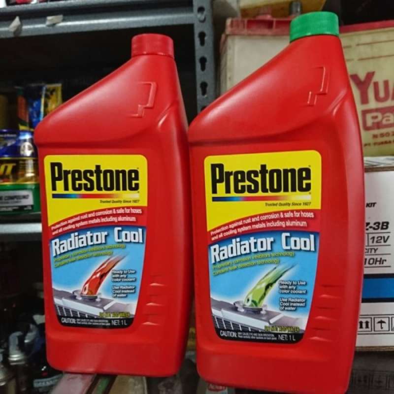 Promo Prestone Coolant 1L air radiator coolant warna hijau atau merah