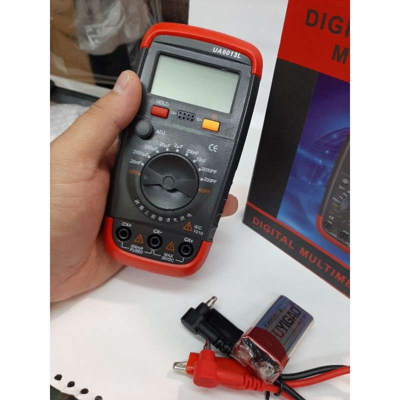 Jual Digital Multimeter Testing Capasitor Kapasitor Ac Alat Ukur Micro ...