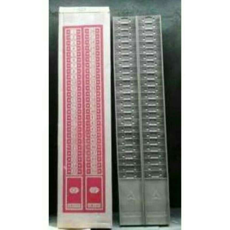 Promo RAK absensi /absen kapasitas 50sheet#kualitas besi Diskon 23% di ...