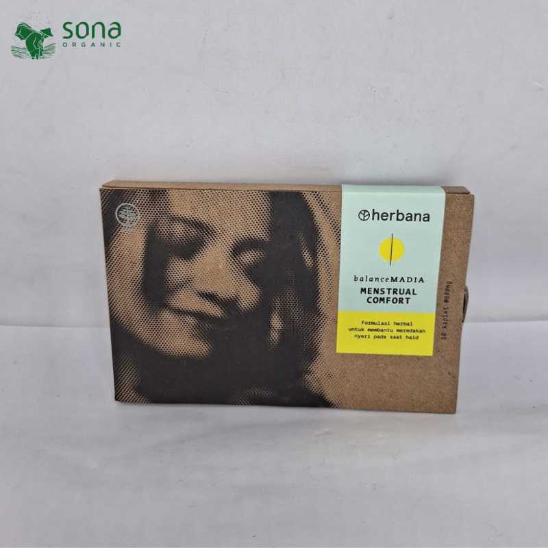 Jual Herbana Balance Madia Menstrual Comfort 10 Kaplet Di Seller
