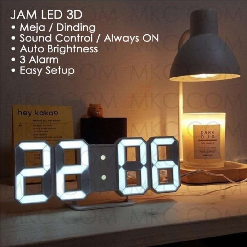 Jam Led Jual Jam Led Dinding 3 D Original Murah - Harga Diskon April 2024 ...
