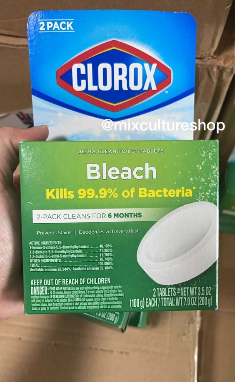 Promo Clorox AUtomatic Toilet bowl cleaner tablets Diskon 35 di Seller