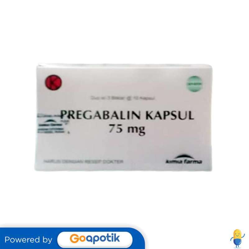 Jual Pregabalin Kimia Farma 75 Mg Box 30 Kapsul Di Seller Apotek Insani ...