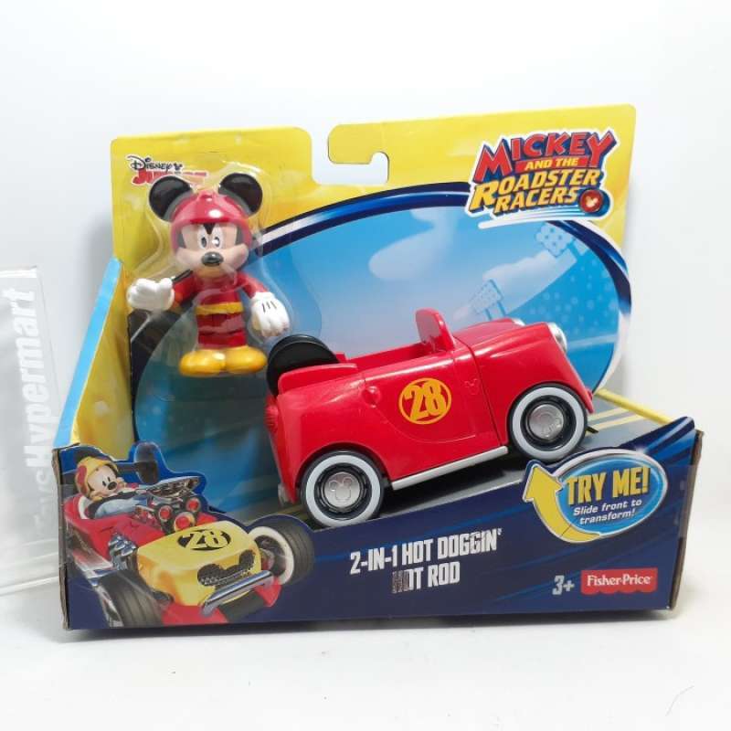 Promo Mickey and The Roadster Racers 2 in 1 Hot Rod Hot Doggin Diskon ...