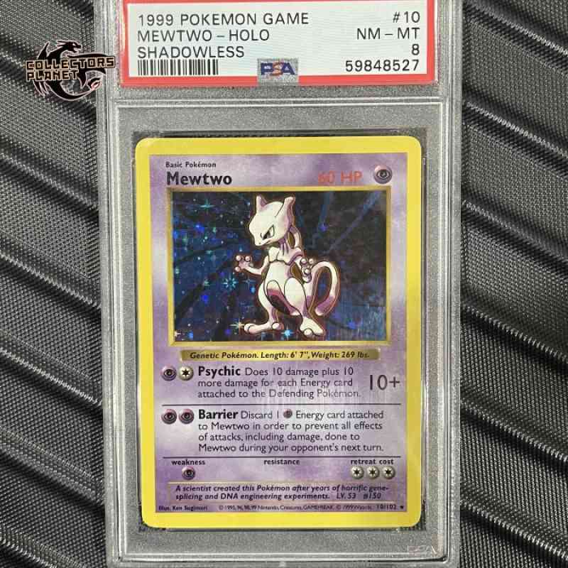 Promo Mewtwo Base Set Shadowless Psa 8 Pokemon Tcg Wotc Diskon 23% Di ...