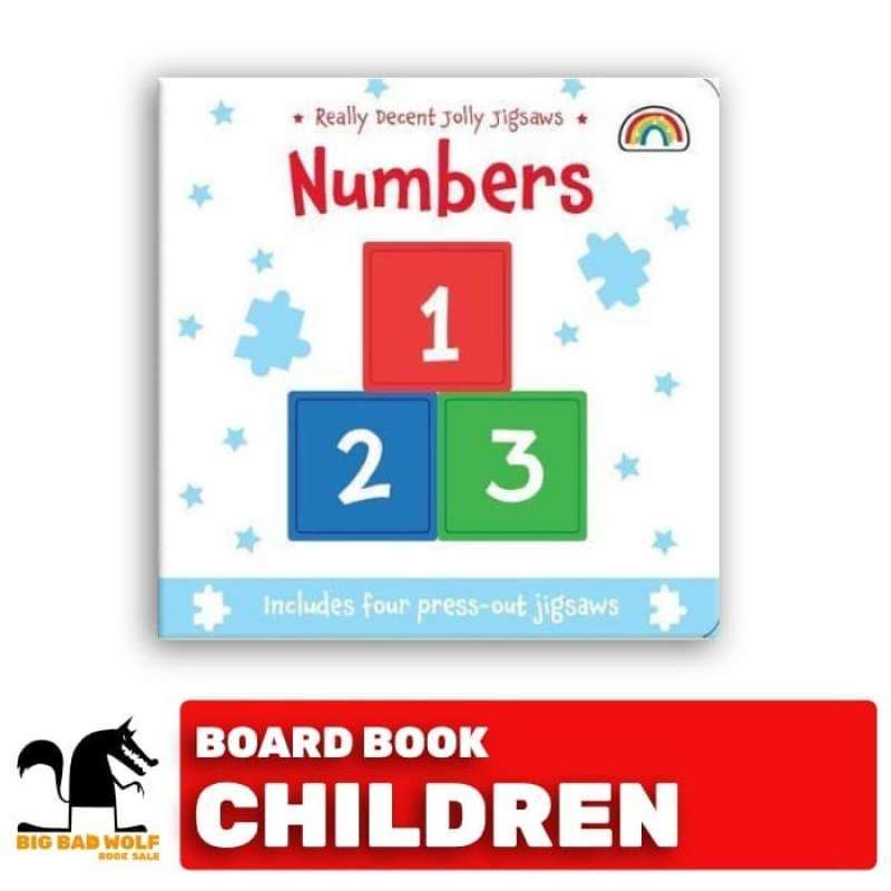 Promo BUKU BBW REALLY DECENT JOLLY JIGSAWS NUMBERS Diskon 50 di