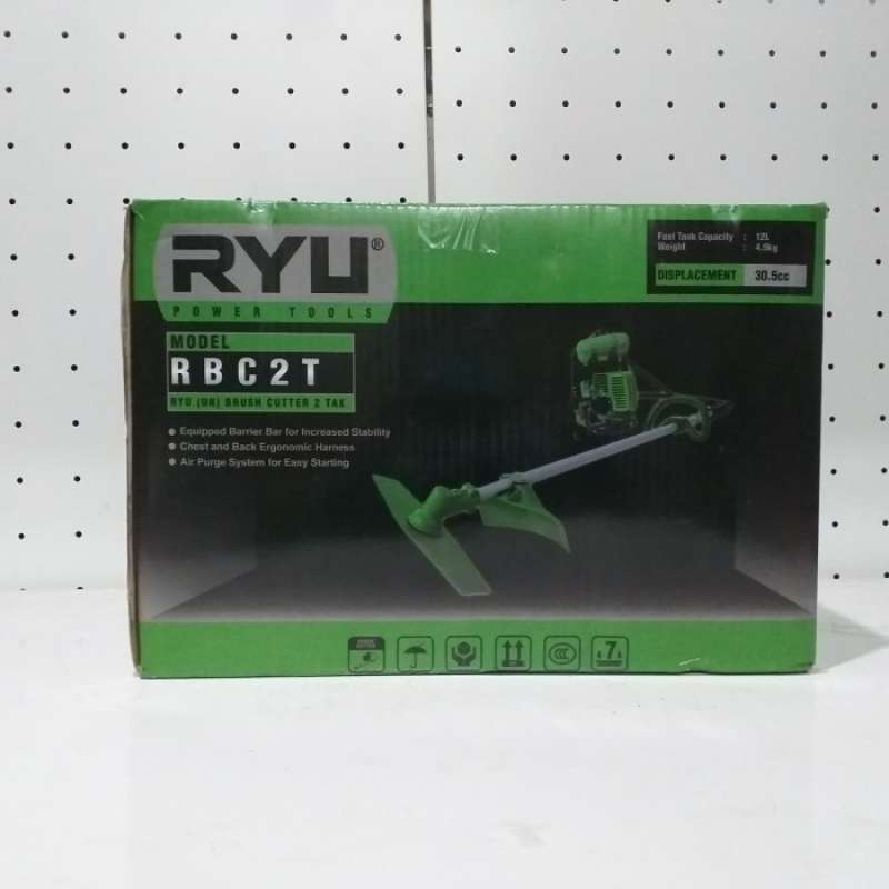 Ryu Rct2t Promo Ryu Potong Rumput Gendong Bensin / Brush Cutter RBC 2T Diskon 33% ...