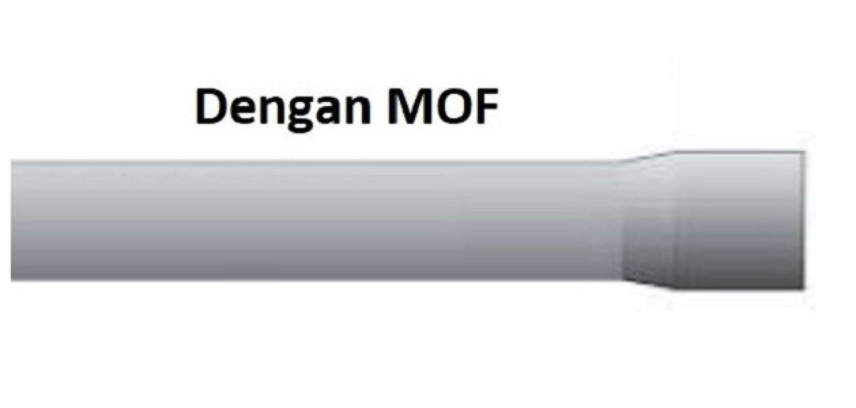 Promo Pipa PVC Rucika Wavin 5 5 in inci inch potongan 100cm 100 cm 1m 1 ...