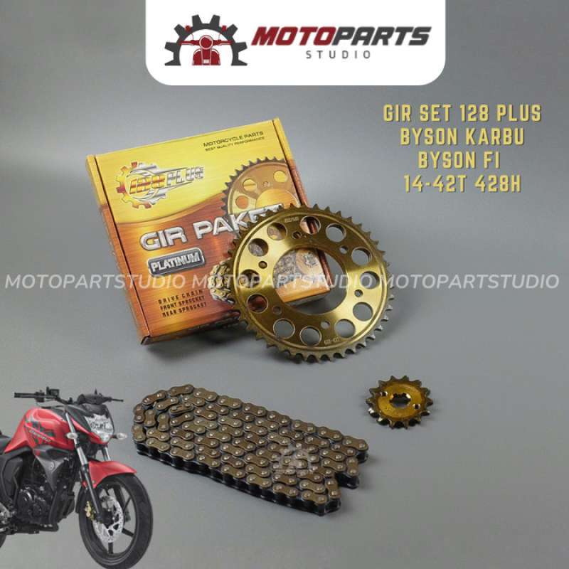 Promo Gear Gir Set Gir Paket Byson Karbu Byson Fi 14 42t 428 Heavy Duty