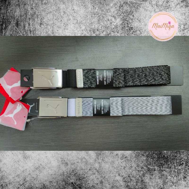 Jual TERLARIS PUMA GOLF 2019 MEN S REVERSIBLE WEB BELT IKAT