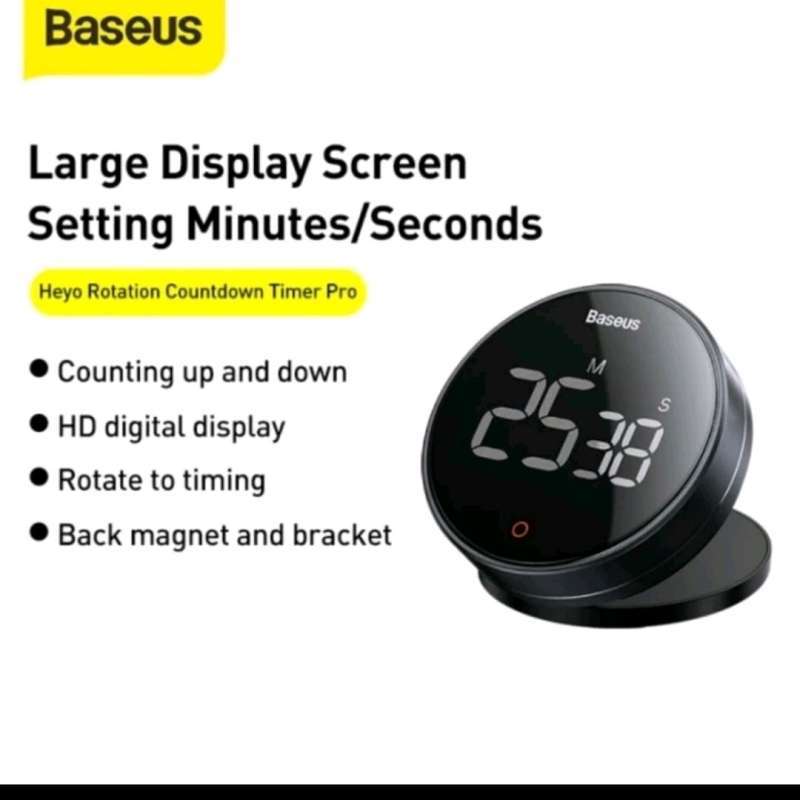Jual Baseus heyo rotation countdown timer digital Pro FMDS000013 di ...