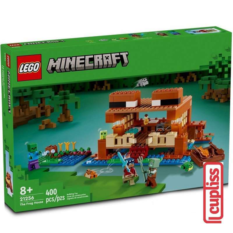 Jual LEGO Minecraft 21256 The Frog House di Seller Cupliss Official