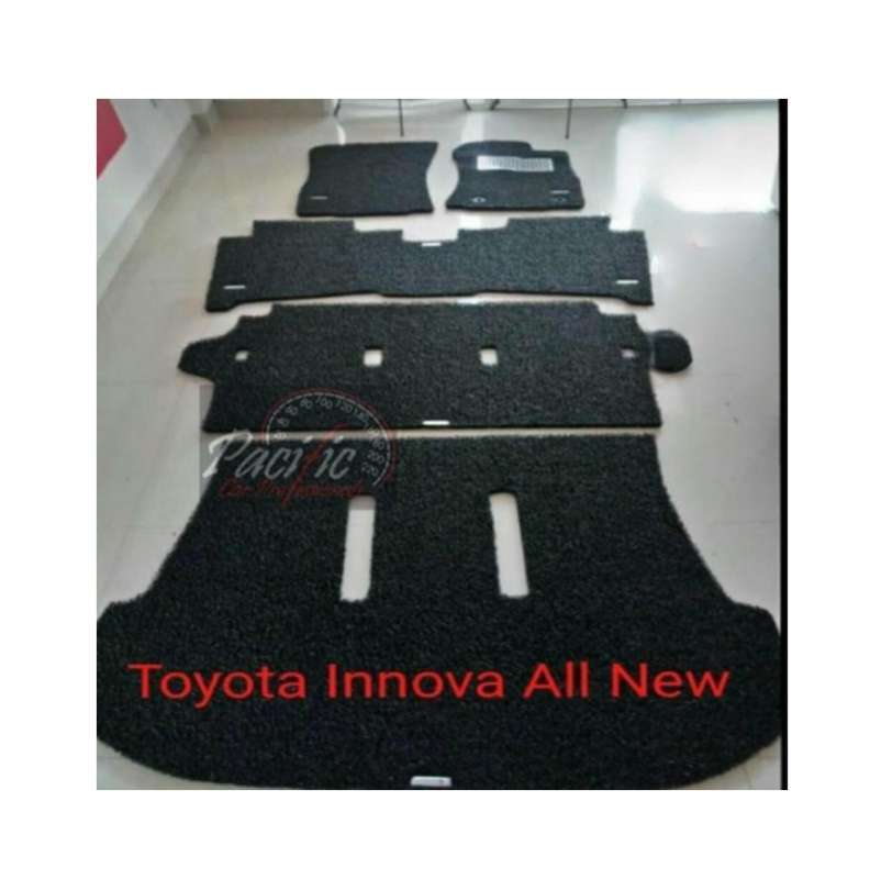 Jual Karpet Comfort Deluxe All New Innova Reborn 2018 Full Emboss Besi Black di Seller Pacific
