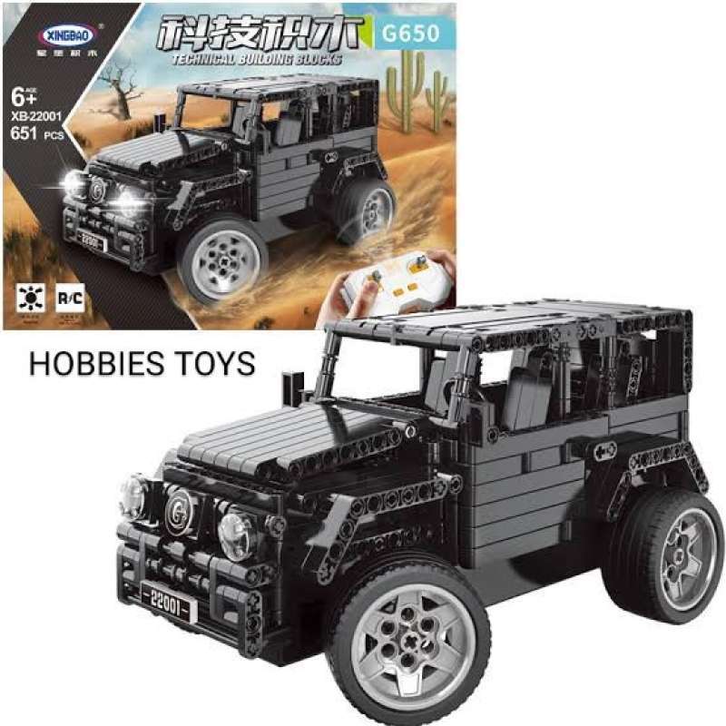 Jual Xb22001 Lego Brick Rc Remote Jeep Suv Mercedes Benz G650 Xingbao 22001 Di Seller Tocko99 Meruya Utara ilir Kota Jakarta Barat Blibli
