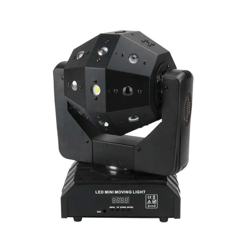 Jual Gvt Lampu Proyektor Disco Ball Moving Head 16 Led Dmx512 Rgb 120w ...