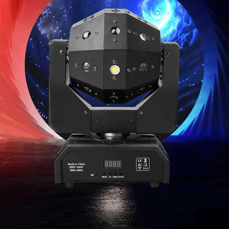 Jual Gvt Lampu Proyektor Disco Ball Moving Head 16 Led Dmx512 Rgb 120w ...