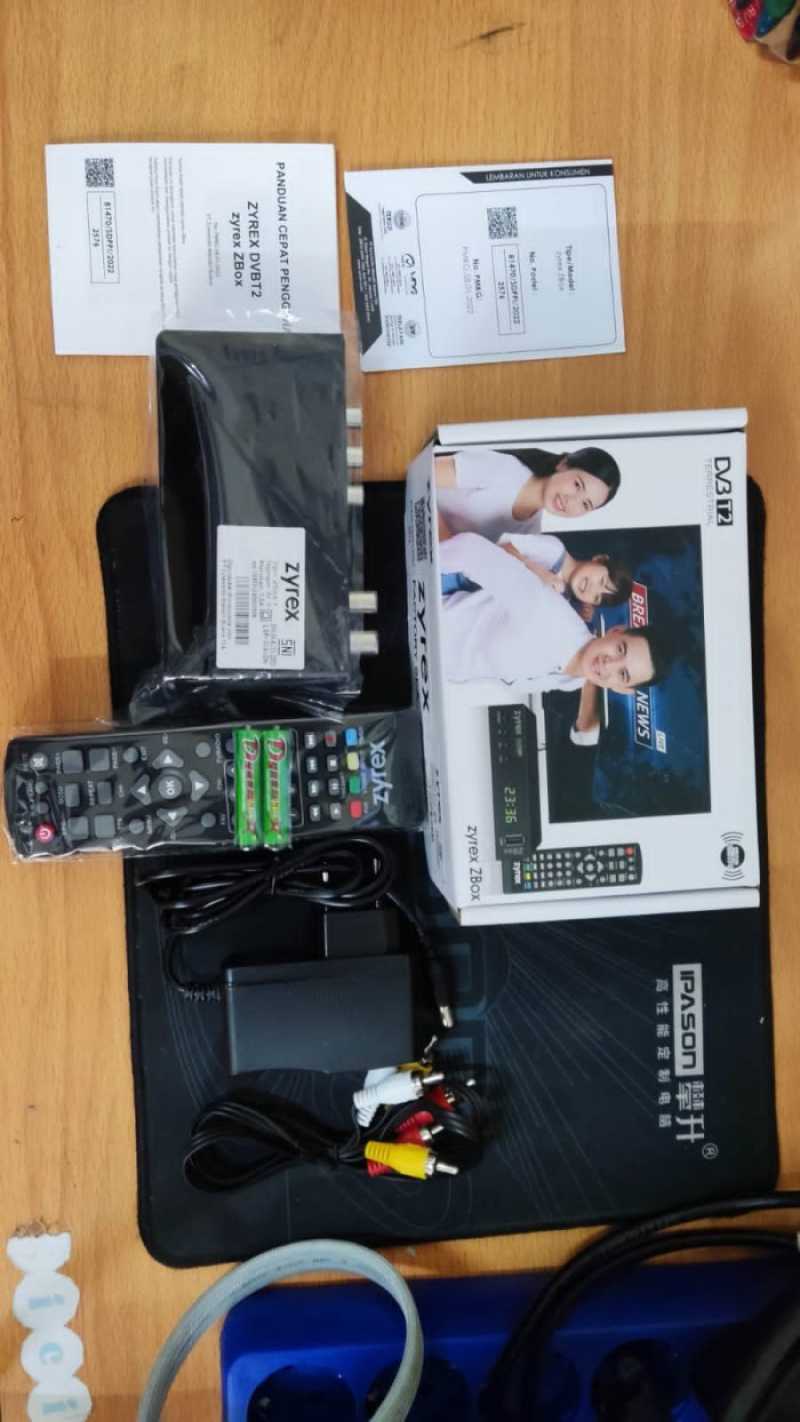 Promo Set Top Box Dvbt2 Stb Matrix/zyrex/rodson/luby/advan/etc Zyrex