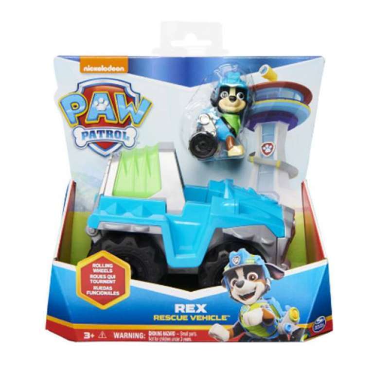 Rex Rescue Grey Rwi Promo Paw Patrol Rex Rescue Basic Vehicles With Rex Figure 6052310 ...