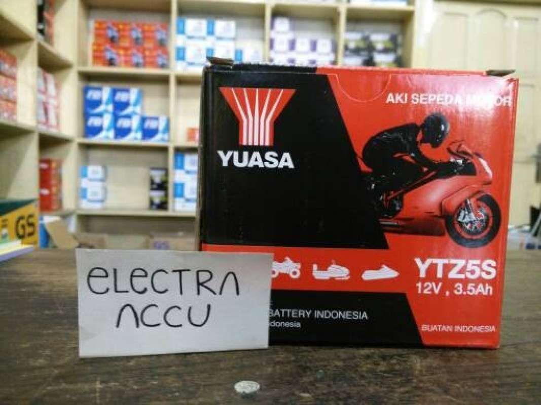 Promo Aki Motor Yuasa Ytz5s Diskon 33% Di Seller Kanzahana Store - Koja