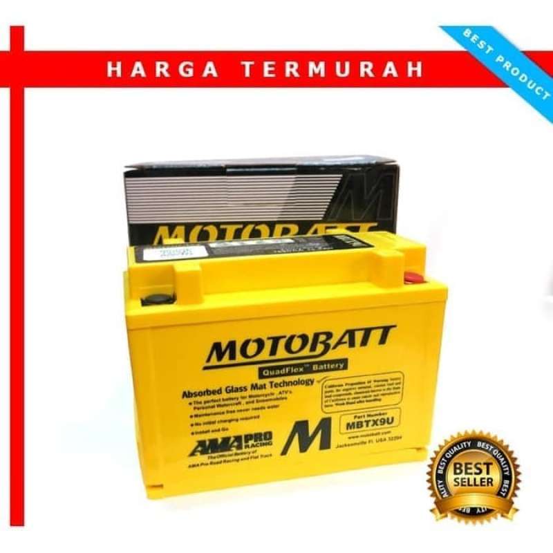Promo Aki Motor Kawasaki Ninja 250 R Motobatt Mbtx9u Diskon 33% Di