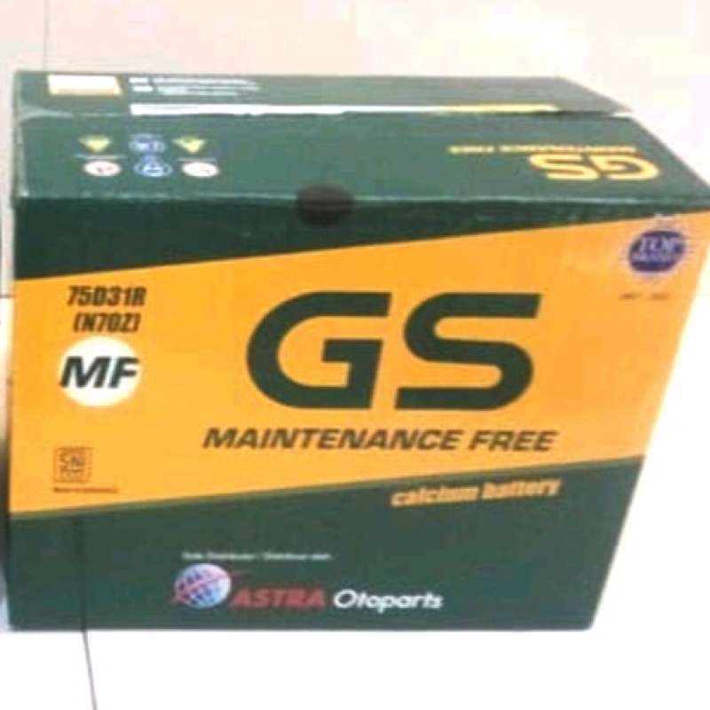Promo Aki Gs Mf N70 Z/ Aki Mobil/ Kuda Diesel/hardtop Diskon 33% Di