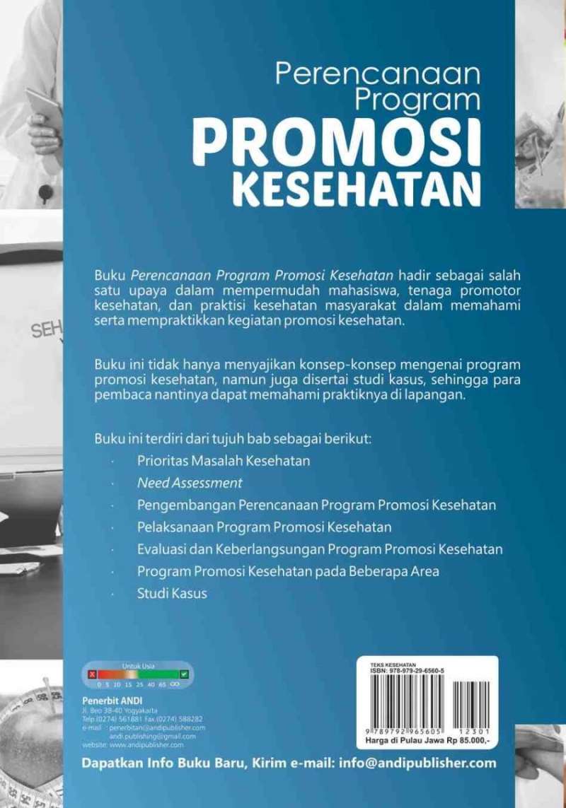 Jual Buku Perencanaan Program Promosi Kesehatan Di Seller Buku Id ...