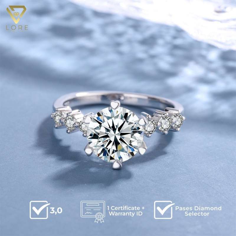 Jual Moissanite Princess Model Premium Terbaru Harga Murah November 2024