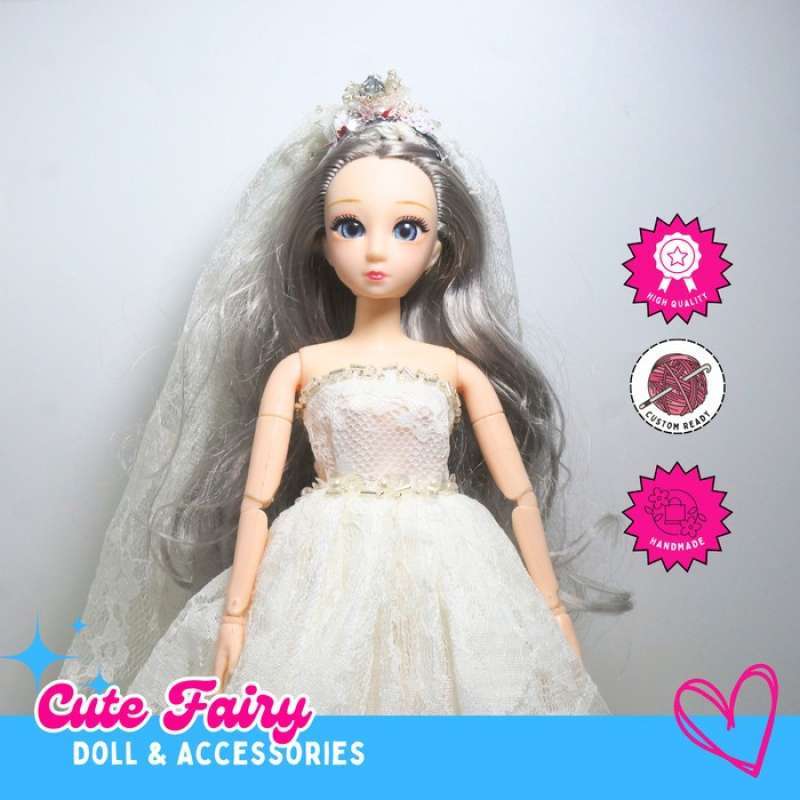 Jual Gaun Pesta Handmade Baju Wedding Boneka Fashionista Barbie Doll Bjd 30 Di Seller Caracora Cengkareng Barat Kota Jakarta Barat Blibli