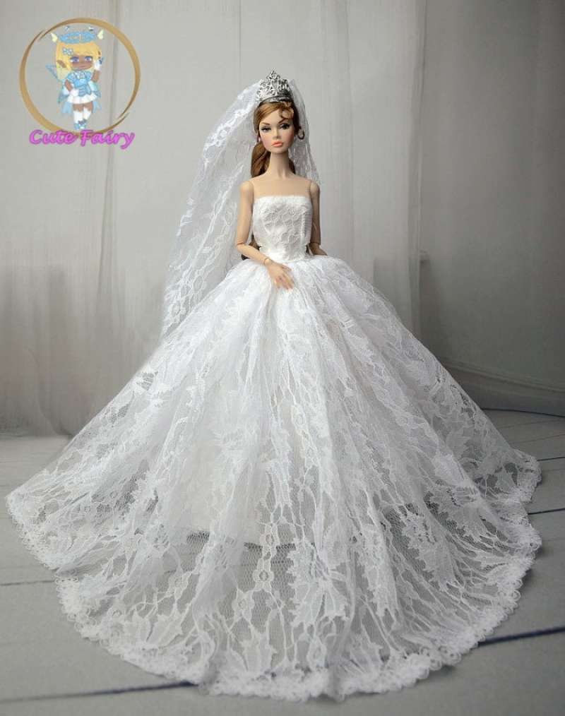 Barbie doll gaun shop
