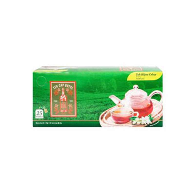 Jual Teh Cap Botol Hijau Melati Celup 25x2gr Di Seller Hypermart Arif ...