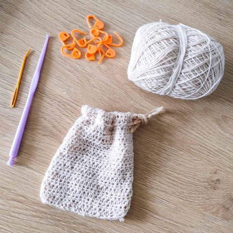 Promo Diy Kit Sustainable Pouch Rajut / Jaring Sabun Untuk Pemula ...