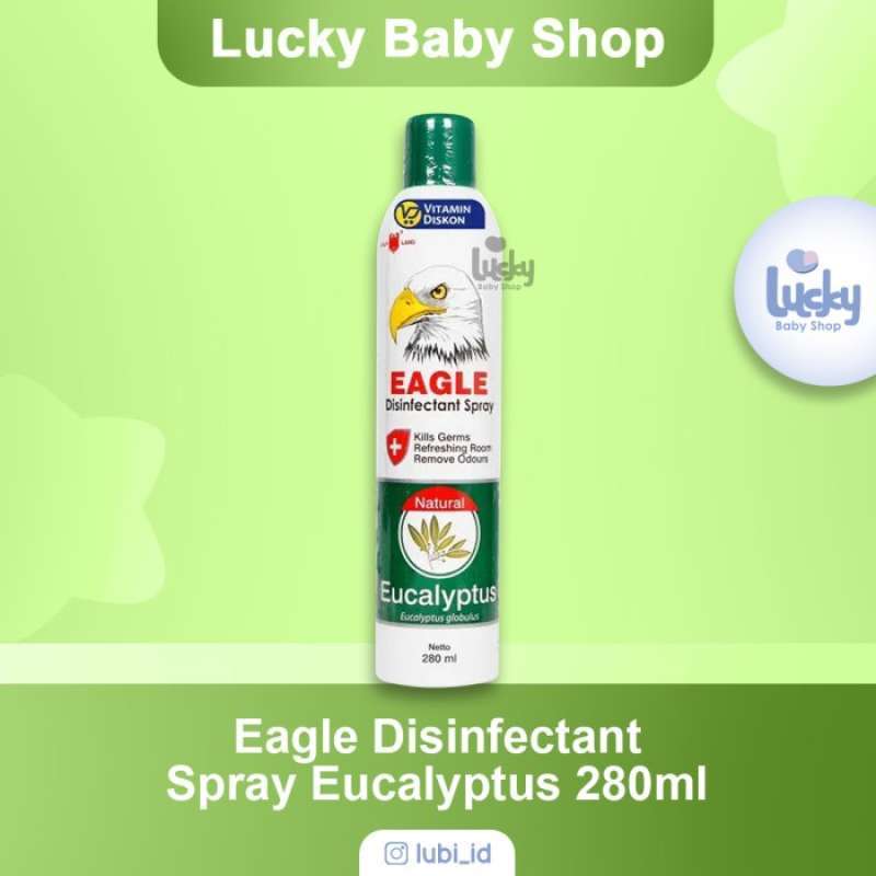 Promo Cap Lang Eagle Disinfectant Spray 280ml Diskon 23 Di Seller