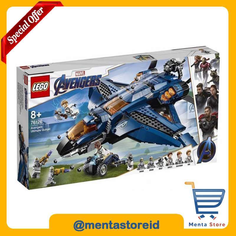 Promo Lego 76126 Avengers Ultimate Quinjet Marvel Super Heroes Shop Avenger Diskon 31 Di Seller Menta Toys Bolsena Kab. Tangerang Blibli