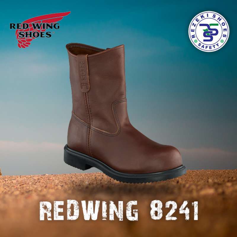 Sepatu safety red wing pecos on sale