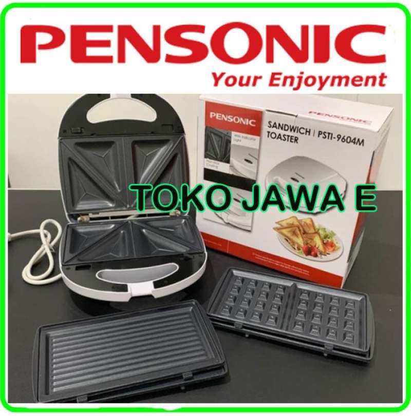 Jual Pensonic Psti 9604m Waffle Sandwich Maker Bisa 3 Fungsi Di