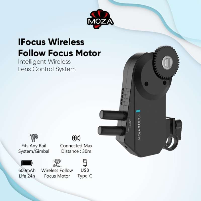 Jual Moza Ifocus Wireless Follow Focus Motor For Aircross Gimbal Di ...