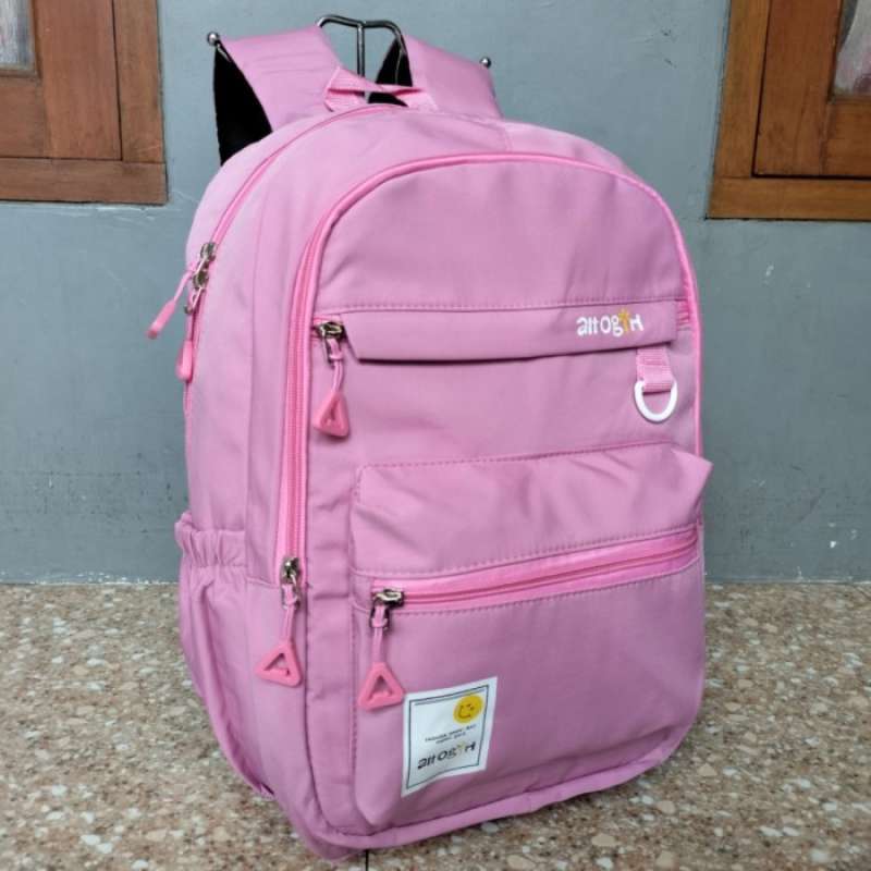 Promo Tas Ransel Backpack Sekolah Sd Smp Sma Anak Perempuan Alto Girl Pink Diskon 23 Di Seller Cantikamybaby Store Linggajaya Kota Tasikmalaya Blibli