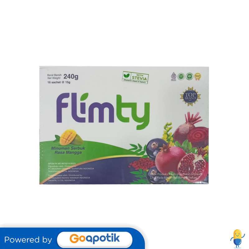 Jual Flimty Rasa Mangga 15 Gram Box 16 Sachet Di Seller Apotek Baladewa ...