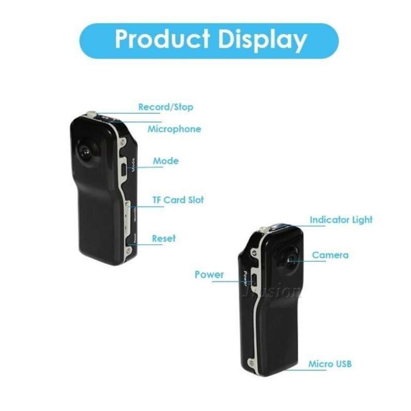 Promo Kamera Mata Mata Md80 Spy Cam Dvr Video Audio Recorder