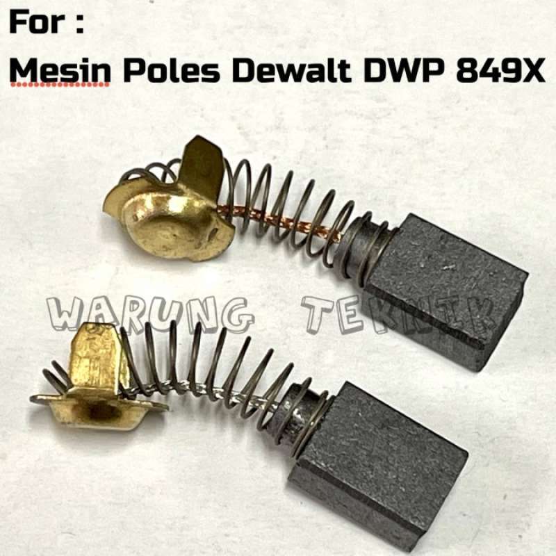 6 Spazzole Di Carbonio N088403 Per DWP849 DWP849X Lucidatore - Foto 5