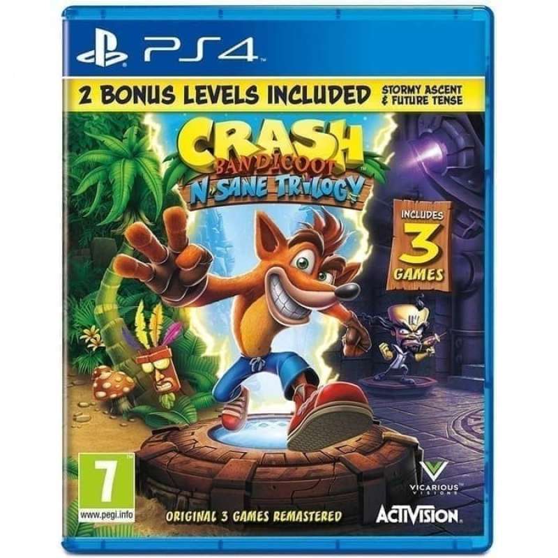PS4 CRASH BANDICOOT N SANE TRILOGY