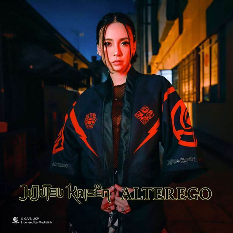 Jual Alter Ego X Jujutsu Kaisen Haori Kimono Black Red M Di Seller