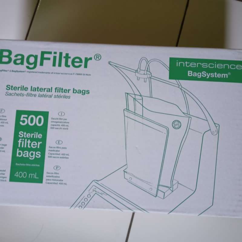 Bag Rack Interscience Promo Bag Filter Sterile 500, 400ml, 25/pk Interscience Diskon 23% Di ...