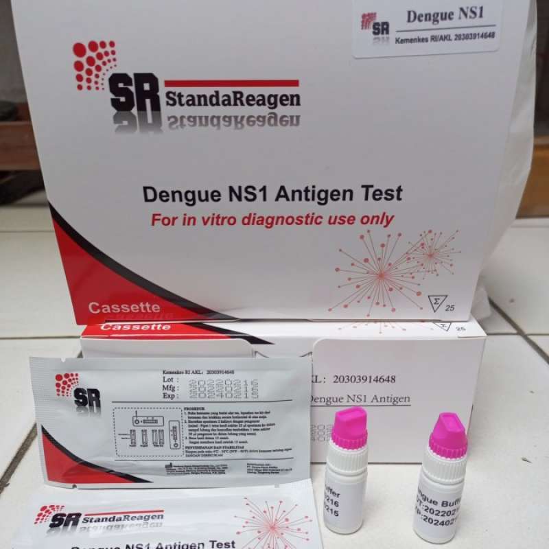 Promo Dengue Ns1 Merk Standaregan 1 Box Isi 25pcs Diskon 23% Di Seller ...
