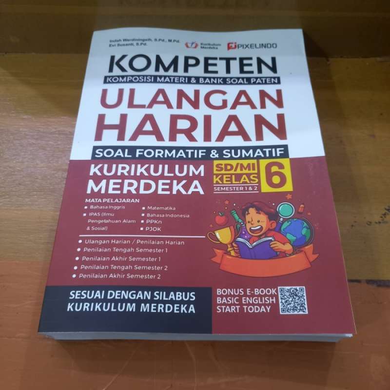 Promo Buku Kompeten Ulangan Harian Kurikulum Merdeka Sd Kelas 6 Diskon ...