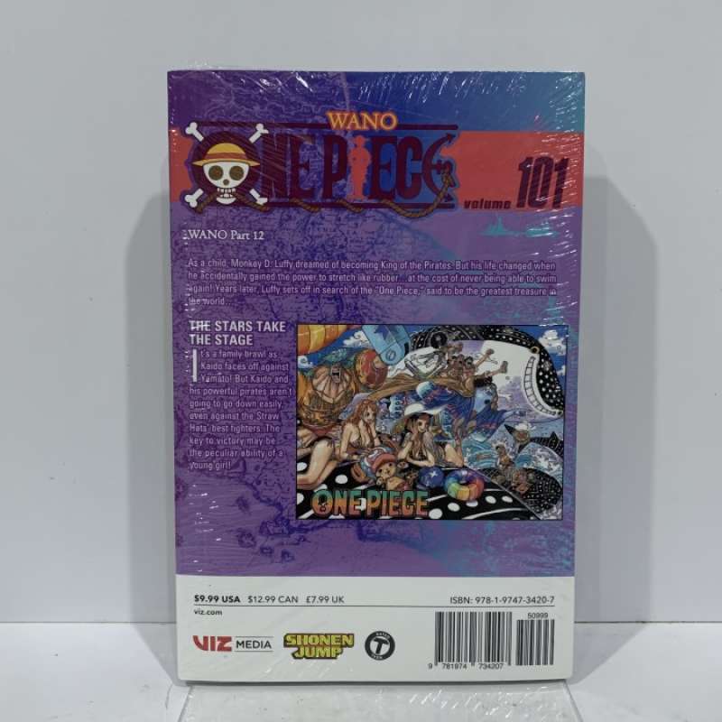 Promo One Piece Wano Vol 101 Eiichiro Oda Viz Media Komik English Manga ...