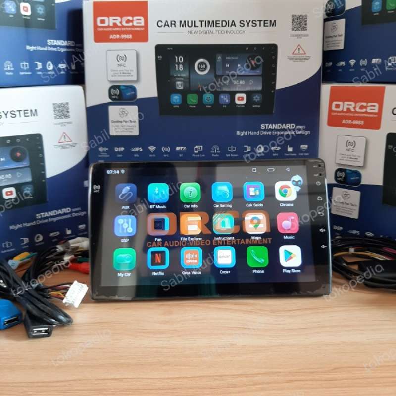 Orca Booth Android Promo Head Unit Android Orca Adr 1088 Head Unit Android 9 Inchi Orca ...