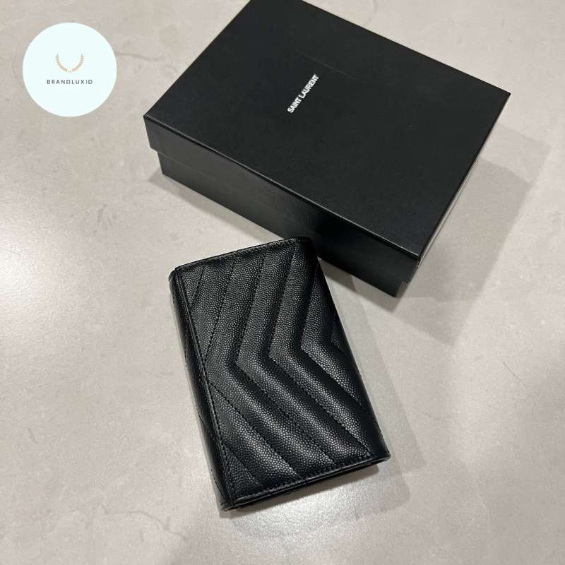 Jual Ysl Monogram Small Envelope Wallet 4cc+open Compartement+back